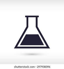 laboratory glass icon