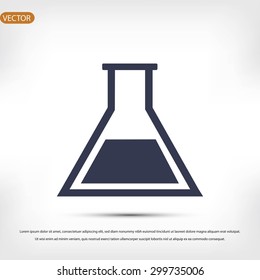 laboratory glass icon