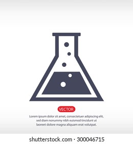 laboratory glass icon