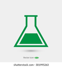 laboratory glass icon