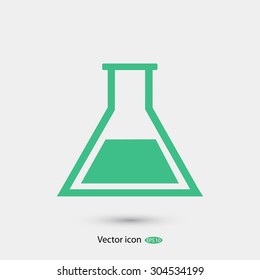 laboratory glass icon