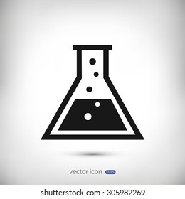 laboratory glass icon