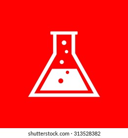 laboratory glass icon