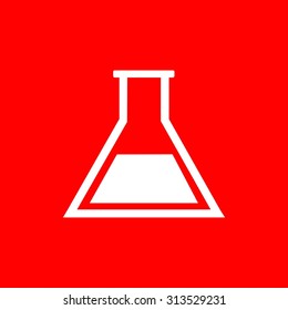 laboratory glass icon