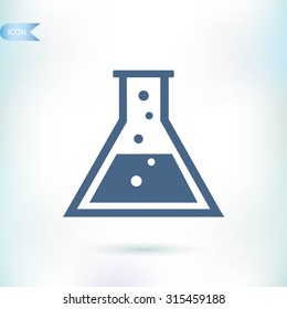 laboratory glass icon