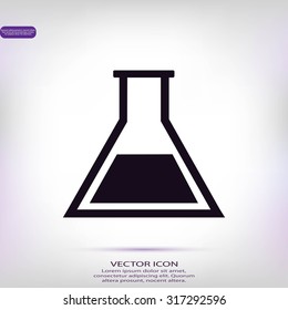 laboratory glass icon