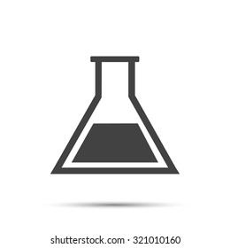 laboratory glass icon
