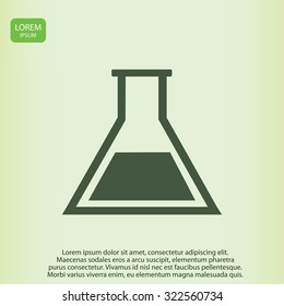 laboratory glass icon