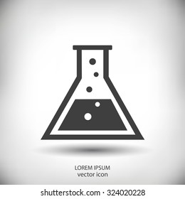 laboratory glass icon