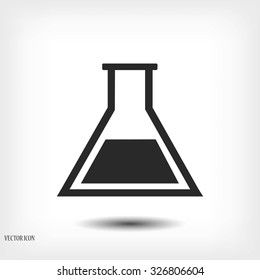 laboratory glass icon