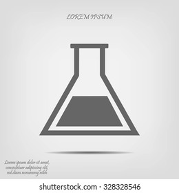 laboratory glass icon