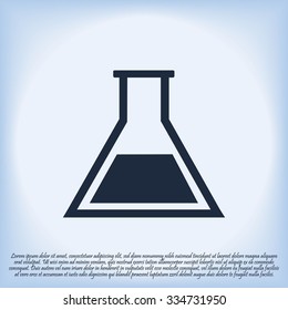laboratory glass icon