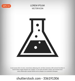 laboratory glass icon