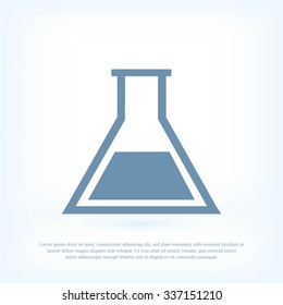 laboratory glass icon
