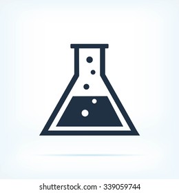 laboratory glass icon