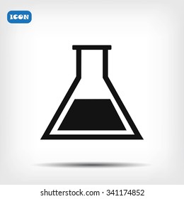 laboratory glass icon