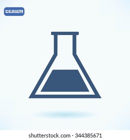 laboratory glass icon