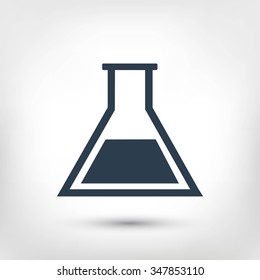 laboratory glass icon