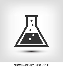 laboratory glass icon