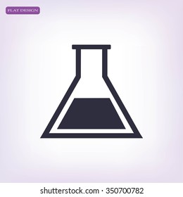 laboratory glass icon