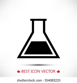 laboratory glass icon