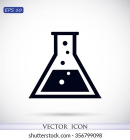 laboratory glass icon