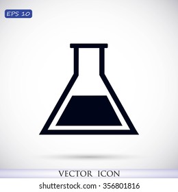 laboratory glass icon
