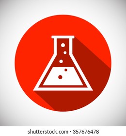 laboratory glass icon