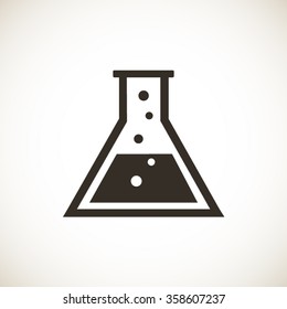 laboratory glass icon