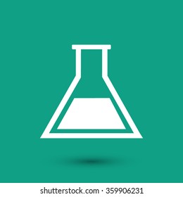 laboratory glass icon