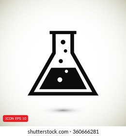 laboratory glass icon