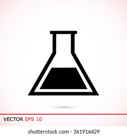 laboratory glass icon