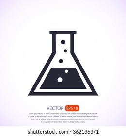 laboratory glass icon