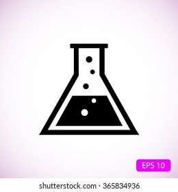 laboratory glass icon