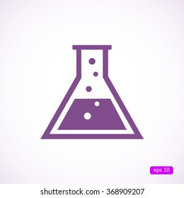 laboratory glass icon