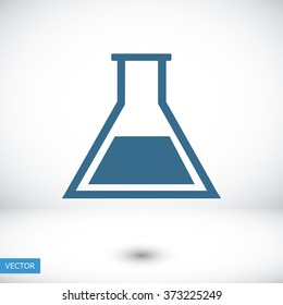 laboratory glass icon