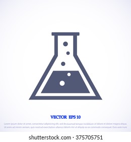 laboratory glass icon