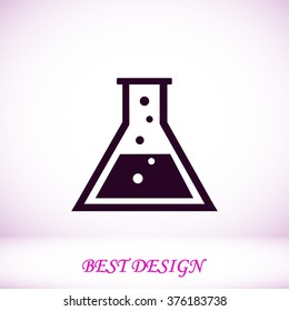 laboratory glass icon