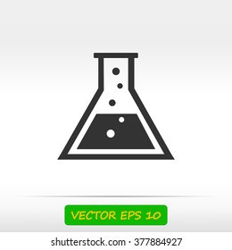 laboratory glass icon