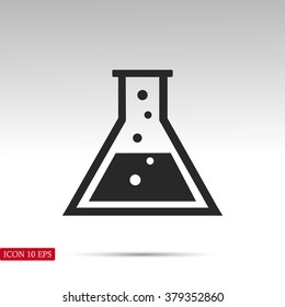 laboratory glass icon