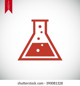 laboratory glass icon