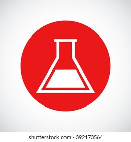 laboratory glass icon