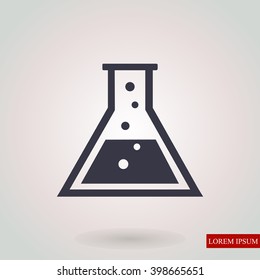 laboratory glass icon