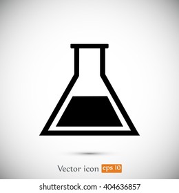 laboratory glass icon