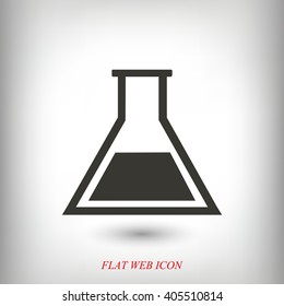 laboratory glass icon