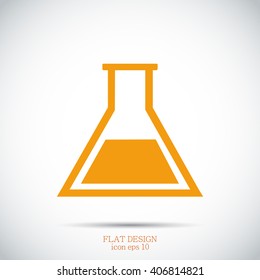 laboratory glass icon