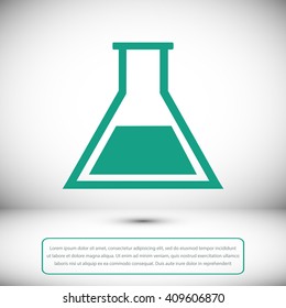 laboratory glass icon
