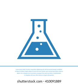 laboratory glass icon