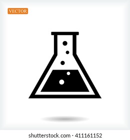 laboratory glass icon