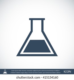 laboratory glass icon